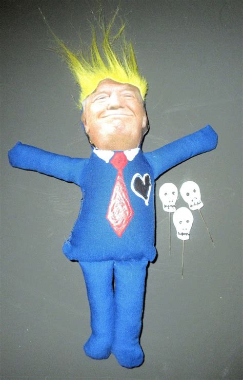 Trump voodoo doll